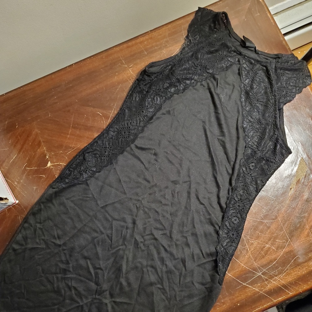 Little Black Lace Dress